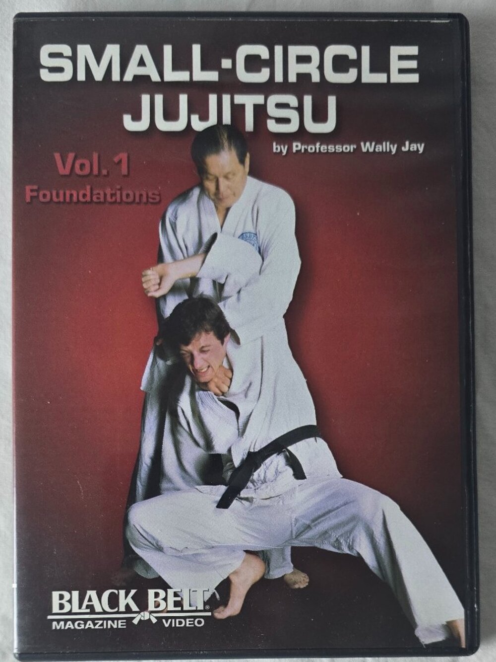 Black Belt Magazine Small-Circle Jujitsu Vol 1 Foundations DVD Professor Wally J